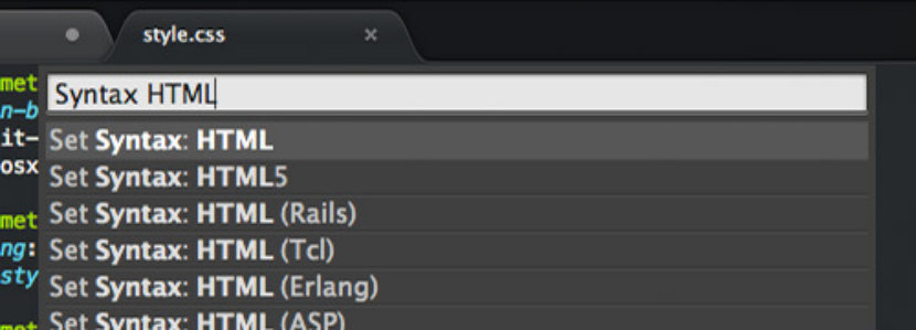 sublime text 快捷键